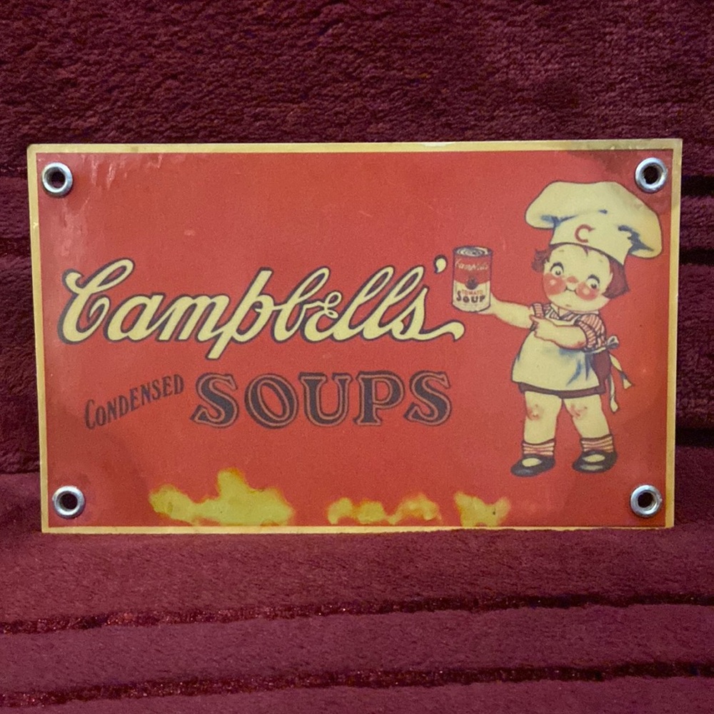 Vintage Campbell’s Soups Label
